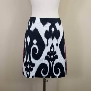 WHBM Ikat + Embroidered Pencil Skirt 8
